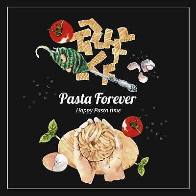 EPS 해외이미지 손 포크 일러스트 방울토마토 프레임 파스타 마늘 들기 신체부위 사각형 계란 검은색 바질 나무도마 프레임일러스트 페스토 해외일러스트 도형 식기 컬러 토마토 채소 모션 도마 서양음식 사람 목재 알 소스_음식 파일형식 벡터 이미지허브