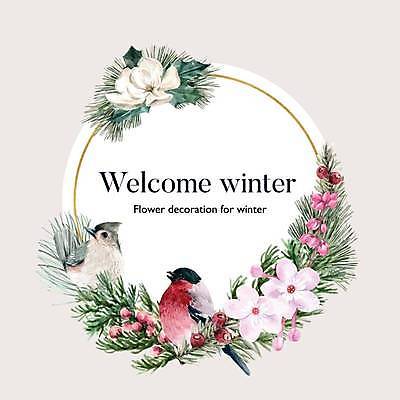 EPS 해외이미지 꽃 두마리 일러스트 조류 타이포그라피 사람없음 원형 솔잎 원형프레임 꽃프레임 해외일러스트 도형 식물 동물 문자 잎 2 프레임 파일형식 벡터 이미지허브