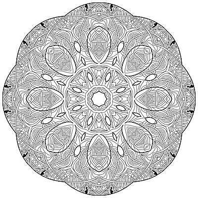 EPS 해외이미지 선 패턴 일러스트 추상 사람없음 그림 만다라 젠탱글 해외일러스트 무늬 파일형식 벡터 이미지허브