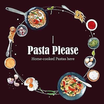 EPS 해외이미지 그릇 접시 포크 일러스트 프레임 파스타 마늘 타이포그라피 사람없음 계란 검은색 원형 프라이팬 밀가루 바질 프레임일러스트 해외일러스트 도형 문자 식기 컬러 채소 주방용품 서양음식 알 가루 파일형식 벡터 이미지허브