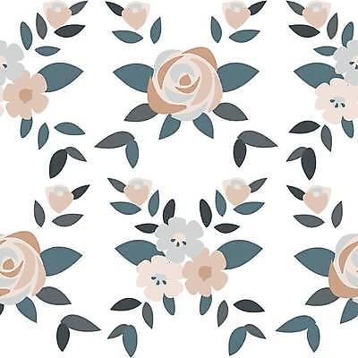 EPS 해외이미지 디자인 꽃 백그라운드 잎 꽃무늬 일러스트 사람없음 해외일러스트 식물 무늬 파일형식 벡터 이미지허브