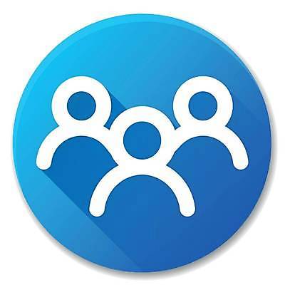 EPS 해외이미지 일러스트 사람 파란색 친구 웹 그룹 플랫 심볼 일반 해외일러스트 컬러 인터넷 관계 파일형식 벡터 이미지허브