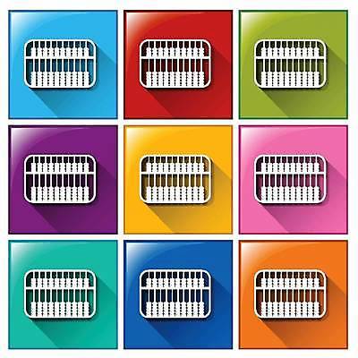 EPS 해외이미지 일러스트 버튼 사람없음 컬러풀 주판 해외일러스트 컬러 계산기 파일형식 벡터 이미지허브