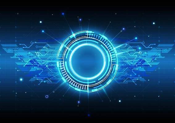 EPS 해외이미지 백그라운드 일러스트 사람없음 디지털 사이버 UI SF 해외일러스트 파일형식 벡터 이미지허브