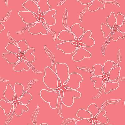 EPS 해외이미지 꽃 분홍색 백그라운드 잎 꽃무늬 패턴 일러스트 사람없음 패턴백그라운드 시원함 라인아트 해외일러스트 식물 선 컬러 무늬 파일형식 벡터 이미지허브