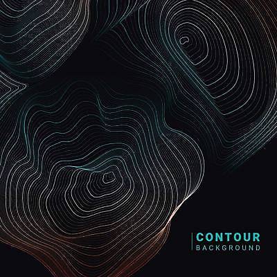 EPS 해외이미지 디자인 백그라운드 곡선 일러스트 추상 사람없음 웨이브 해외일러스트 선 무늬 파일형식 벡터 이미지허브