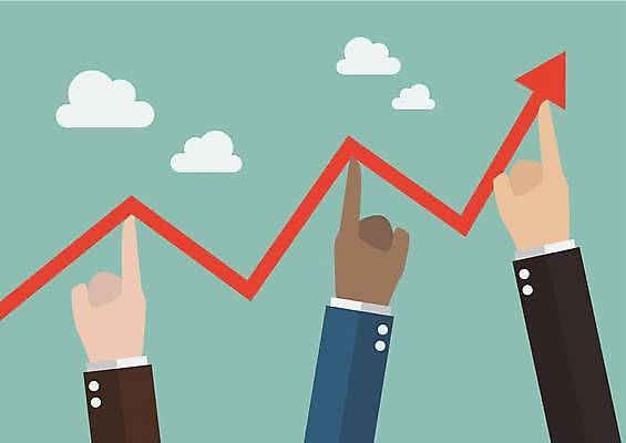 EPS 해외이미지 손 화살표 일러스트 협력 신체부위 가리킴 동료 상승 해외일러스트 컨셉 관계 사람 손짓 파일형식 벡터 이미지허브