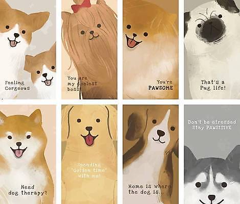 EPS 해외이미지 여러마리 일러스트 타이포그라피 사람없음 세트 귀여움 골든리트리버 강아지 요크셔테리어 시베리안허스키 비글 웰시코기 퍼그 포메라니안 시바견 해외일러스트 문자 다수 컨셉 반려동물 개 리트리버 테리어 파일형식 벡터 이미지허브