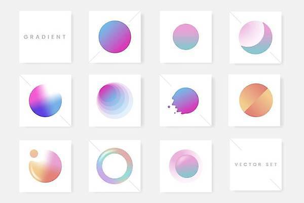 EPS 해외이미지 디자인 백그라운드 일러스트 추상 사람없음 세트 컬러풀 카피스페이스 해외일러스트 컬러 무늬 공백 파일형식 벡터 이미지허브