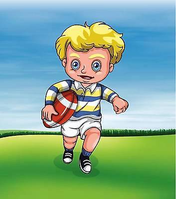 EPS 해외이미지 클립아트 캐릭터 스포츠 일러스트 공 건강 사람 풍경 소년 야외 그래픽 초록색 달리기 운동 럭비 힘 경쟁 게임 만화 그림 장면 해외일러스트 일러캐릭터 남자 어린이 컬러 컨셉 모션 놀이 구기 파일형식 벡터 이미지허브