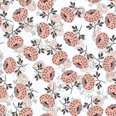 EPS 해외이미지 디자인 꽃 분홍색 패턴 꽃백그라운드 일러스트 사람없음 패턴백그라운드 플라워패턴 해외일러스트 식물 컬러 백그라운드 무늬 파일형식 벡터 이미지허브