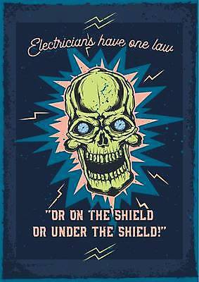 EPS 해외이미지 디자인 포스터 일러스트 해골 사람없음 빛 빈티지 충격 번개모양 해외일러스트 모양 컨셉 뼈 번개 파일형식 벡터 이미지허브