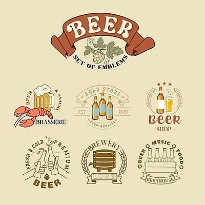 EPS 손 별 리본 일러스트 맥주 병맥주 들기 신체부위 세트 빈티지 원형 바닷가재 심볼 건배 복고 맥주잔 맥주거품 맥주통 홉 국내일러스트 자연요소 도형 식물 컨셉 술잔 모션 주류 사람 거품 가재 파일형식 벡터 이미지허브