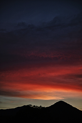 포토 JPG 구름 실루엣 하늘 산 풍경 사람없음 야외 일몰 야간 강원도 국내포토 자연요소 한국 촬영기법 노을 파일형식