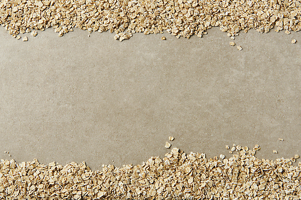 포토 JPG 스튜디오촬영 백그라운드 회색배경 프레임 실내 사람없음 하이앵글 신선 건강식 오트밀 카피스페이스 귀리 국내포토 음식 뷰포인트 곡류 내부 공백 회색 파일형식