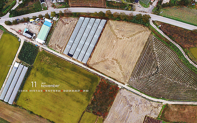 JPG 월페이퍼 바탕화면 11월 날짜 파일형식