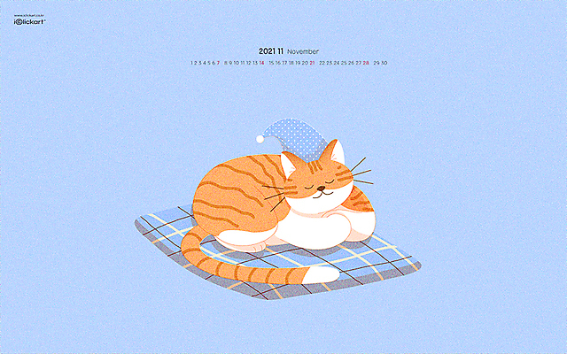 JPG 월페이퍼 바탕화면 11월 날짜 파일형식