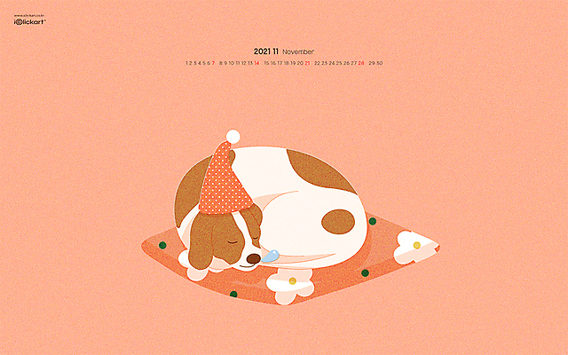 JPG 월페이퍼 바탕화면 11월 날짜 파일형식