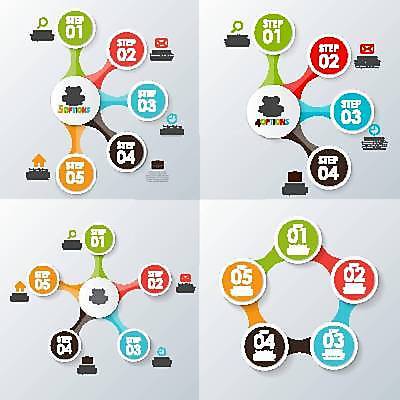 EPS 해외이미지 시계 서류가방 일러스트 비즈니스 돋보기 사람모양 사람없음 그래픽 세트 자료 인포그래픽 정보 원형 연결 편지 목차 집모양 해외일러스트 모양 도형 가방 파일형식 벡터 이미지허브