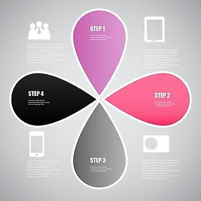 EPS 해외이미지 디자인 분홍색 말풍선 일러스트 비즈니스 모바일 사람모양 사람없음 스마트폰 태블릿 카메라 검은색 자료 인포그래픽 회색 정보 목차 해외일러스트 모양 컬러 전자제품 핸드폰 스마트기기 파일형식 벡터 이미지허브