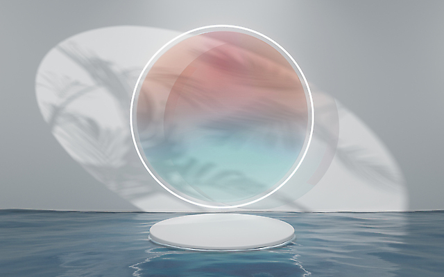 포토 JPG 해외이미지 유리 그림자 사람없음 물 3D 원형 분위기 디지털합성 단상 잔물결 해외포토 자연요소 도형 물결 컨셉 재질 파일형식 이미지허브