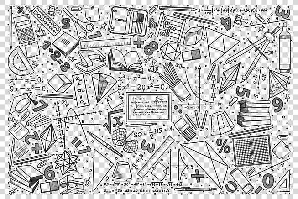 EPS 해외이미지 도형 일러스트 학사모 자 사람없음 책 세트 숫자 펜 공책 칠판 계산기 주판 수학 퍼센트 낙서 라인아트 연필꽂이 클립 손그림 컴파스 수학기호 필통 형광펜 각도기 모눈종이 수학공식 해외일러스트 문자 모자_잡화 기호 종이 선 졸업 교과목 문구용품 학용품 필기구 장비 특수기호 공식 파일형식 벡터 이미지허브