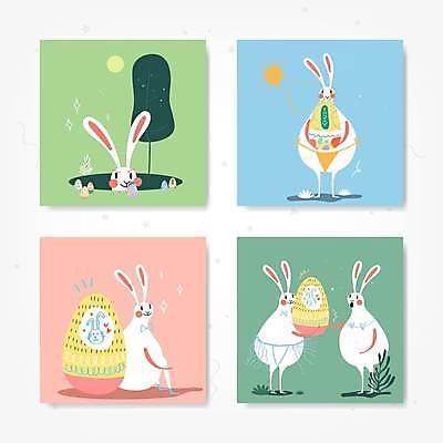 EPS 해외이미지 동물 전통 배너 행복 종교 조각 일러스트 휴가 부활절 미술 사람없음 장식 세트 계란 축제 봄 축하 토끼 인사 수집 파란배경 일요일 녹색배경 해외일러스트 계절 기념일 감정 백그라운드 컨셉 포유류 문화예술 초록색 파란색 반려동물 알 예절 요일 파일형식 벡터 이미지허브