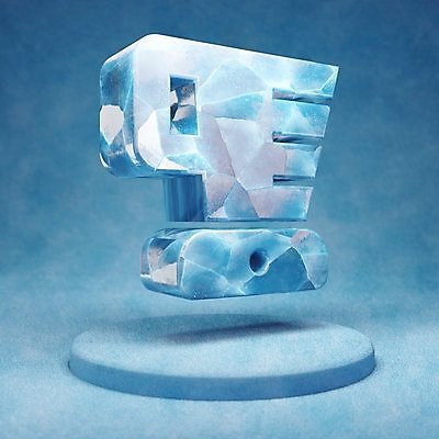 포토 JPG 해외이미지 사람없음 파란색 3D 얼음 믹서 입체 오브젝트 해외포토 자연요소 컬러 디지털합성 파일형식 이미지허브