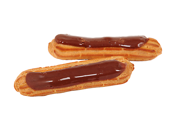 포토 JPG 해외이미지 디저트 실내 사람없음 초콜릿 두개 달콤 흰배경 프랑스음식 에클레어 해외포토 음식 백그라운드 2 서양음식 내부 흰색 맛 파일형식 이미지허브