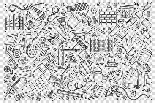 EPS 해외이미지 건축 일러스트 사다리 벽돌 주택 줄자 사람없음 건물 목재 세트 설계도 표지판 중장비 낙서 안전모 양동이 라인아트 기중기 손그림 톱 타워크레인 공사도구 목장갑 전기드릴 전동드릴 철골 칼라콘 탱크로리 해외일러스트 나무 건축물 선 장갑 재료 건설업 알림판 자 화물차 도구 공구 산업장비 헬멧 안전장비 드릴 파일형식 벡터 이미지허브