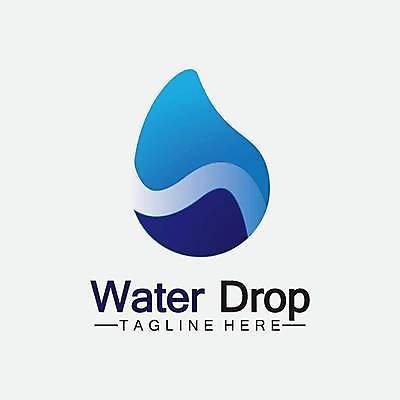 EPS 해외이미지 디자인 일러스트 비즈니스 추상 사람없음 파란색 물방울무늬 물방울 심볼 심플 해외일러스트 컬러 무늬 파일형식 벡터 이미지허브