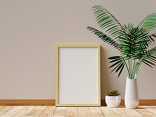 포토 JPG 해외이미지 화분 액자 실내 사람없음 인테리어 3D 다육식물 목업 해외포토 식물 디자인 내부 디지털합성 파일형식 이미지허브