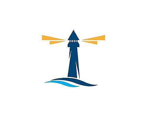 EPS 해외이미지 디자인 파도 바다 여행 일러스트 비즈니스 주택 등대 항해 안전 건물 빛 탑 흰색 신호등 심볼 흔적 사인 네비게이션 고립 엘리먼트 해외일러스트 건축물 컬러 배_교통 파일형식 벡터 이미지허브