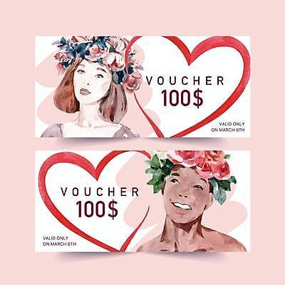 EPS 해외이미지 영어 여자 남자 꽃 분홍색 일러스트 상반신 성인 타이포그라피 두명 하트 티켓 상품권 성인만 해외일러스트 모양 식물 문자 컬러 사람 파일형식 벡터 이미지허브