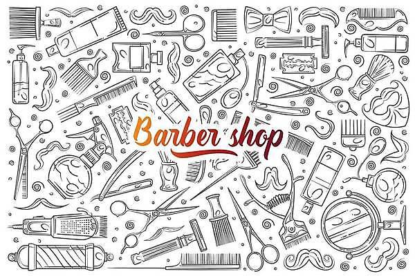 EPS 해외이미지 헤어스타일 여자 백그라운드 패턴 일러스트 포장 장신구 세트 유행 상점 검은색 화장품 거울 장비 도구 붓 머리빗 칼날 낙서 상품 미용사 이발 철 콧수염 오브젝트 사인 조립 고립 돌봄 스타일링 이발사 쾰른 해외일러스트 직업 컬러 무늬 모션 수염 독일 사람 뷰티 미용용품 파일형식 벡터 이미지허브