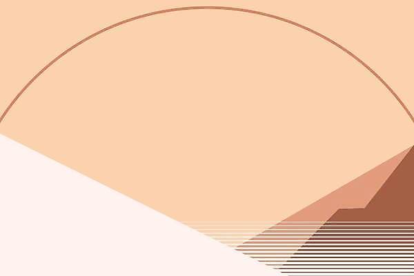 EPS 해외이미지 백그라운드 곡선 일러스트 추상 산 사람없음 주황색 일몰 해외일러스트 선 컬러 무늬 노을 파일형식 벡터 이미지허브