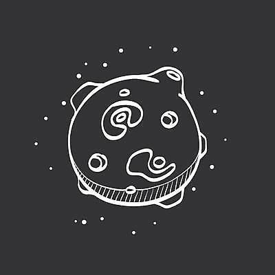 EPS 해외이미지 일러스트 사람없음 검은색 행성 흰색 해외일러스트 컬러 우주 파일형식 벡터 이미지허브