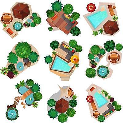 EPS 해외이미지 나무 식물 디자인 외관 공원 가구 컨셉 일러스트 우산 건축양식 자연 탁자 풍경 야외 목재 장식 초록색 물 세트 정원 수영 바위 연못 재산 정상 수집 당구 빌라 맨션 관목 타일 오브젝트 그네 레이아웃 양산 고립 구성 뒤뜰 해외일러스트 자연요소 공공시설 건축 컬러 생활용품 재료 주택 금융 구기 돌_바위 수상스포츠 생태계 파일형식 벡터 이미지허브