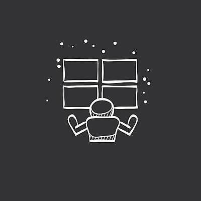 EPS 해외이미지 일러스트 사람모양 사람없음 스크린 검은색 제어 제어실 해외일러스트 모양 컬러 파일형식 벡터 이미지허브