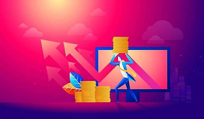 EPS 해외이미지 손 디자인 백그라운드 컨셉 돈 일러스트 비즈니스 성공 그래프 추상 미래 화살 아이디어 사람 그래픽 빨간색 금융 경제 파란색 달러 동전 정보 성장 흰색 바 비즈니스맨 발표 시장 계획 주식 심볼 경영자 투자 이익 고립 지원 혜택 해외일러스트 남자 컬러 무늬 신체부위 직장인 재산 리더 파일형식 벡터 이미지허브