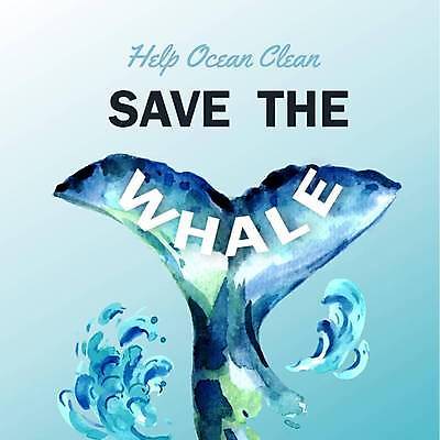 EPS 해외이미지 템플릿 파도 하늘색 일러스트 사람없음 고래 꼬리 동물보호 멸종위기동물 해외일러스트 동물 바다 포유류 파란색 수중동물 사회이슈 파일형식 벡터 멸종위기종 이미지허브