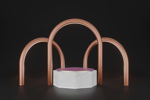 JPG 해외이미지 곡선 일러스트 사람없음 3D 아치 단상 해외일러스트 해외포토 포토 선 디지털합성 파일형식 이미지허브