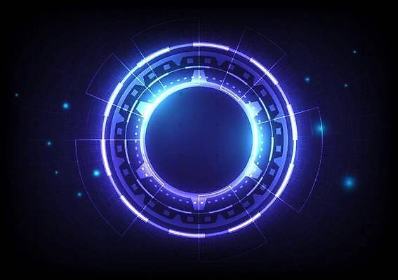 EPS 해외이미지 백그라운드 일러스트 사람없음 디지털 사이버 UI SF 해외일러스트 파일형식 벡터 이미지허브