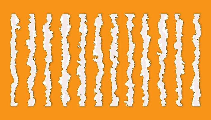 EPS 해외이미지 디자인 종이 일러스트 사람없음 세트 다양 찢어짐 엘리먼트 해외일러스트 다수 모션 파일형식 벡터 이미지허브