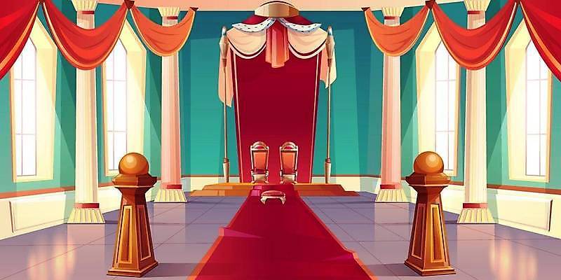 EPS 해외이미지 디자인 유럽 컨셉 의자 일러스트 주택 실내 자 텐트 내부 빨간색 힘 카펫 궁전 방 덮개 기둥 커튼 홀 의식 중세 역사 황금 망토 왕 만화 받침대 리더 박물관 안락의자 여왕 귀족 왕국 해외일러스트 건축 나라 컬러 가구 고건축 문구용품 캠핑도구 건물 공간 뚜껑 파일형식 벡터 이미지허브