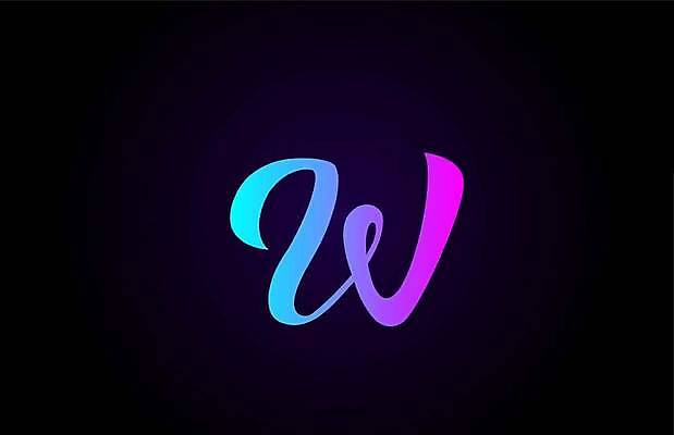 EPS 해외이미지 모양 템플릿 직업 디자인 알파벳 분홍색 컨셉 일러스트 회사 비즈니스 추상 경사 타이포그라피 파란색 유행 원형 시원함 디자이너 편지 심볼 사인 신분 심플 W 엘리먼트 특별함 활자 레터링 스타일 해외일러스트 도형 문자 영어 컬러 무늬 활자판 파일형식 벡터 인쇄판 인쇄 이미지허브