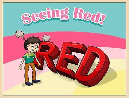 EPS 해외이미지 클립아트 캐릭터 문장 백그라운드 일러스트 텍스트 미술 사람 그래픽 빨간색 분노 표현 비교 메시지 그림 클립 속담 표현성 해외일러스트 일러캐릭터 문자 감정 컬러 컨셉 문화예술 파일형식 벡터 이미지허브