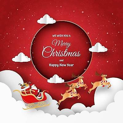 EPS 해외이미지 크리스마스 겨울 일러스트 사람없음 산타클로스 눈 페이퍼아트 산타캐릭터 해외일러스트 일러캐릭터 자연요소 캐릭터 계절 기념일 날씨 파일형식 벡터 이미지허브