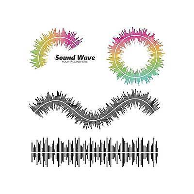 EPS 해외이미지 음악 일러스트 사람없음 컬러풀 소리 볼륨 그라데이션 스테레오 이퀄라이저 사운드웨이브 해외일러스트 컬러 문화예술 파일형식 벡터 이미지허브