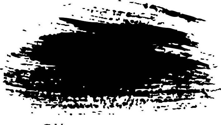 EPS 해외이미지 디자인 일러스트 붓터치 사람없음 검은색 질감 심플 그런지 스타일 해외일러스트 컬러 파일형식 벡터 이미지허브